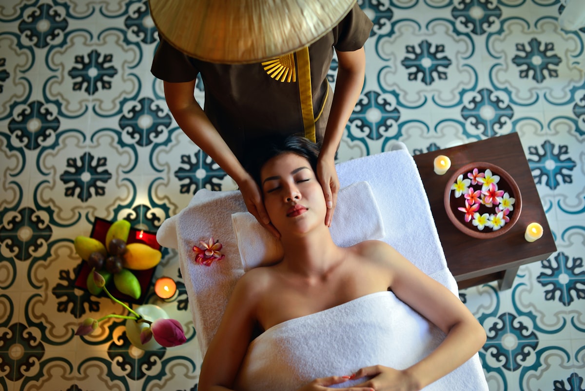 Authentic Balinese head massage